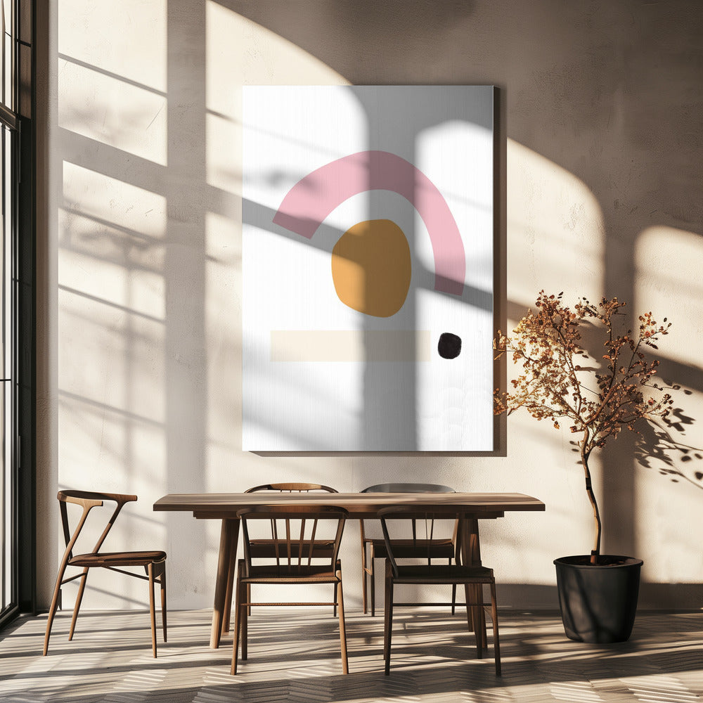 Minimalistische vormen | Canvas