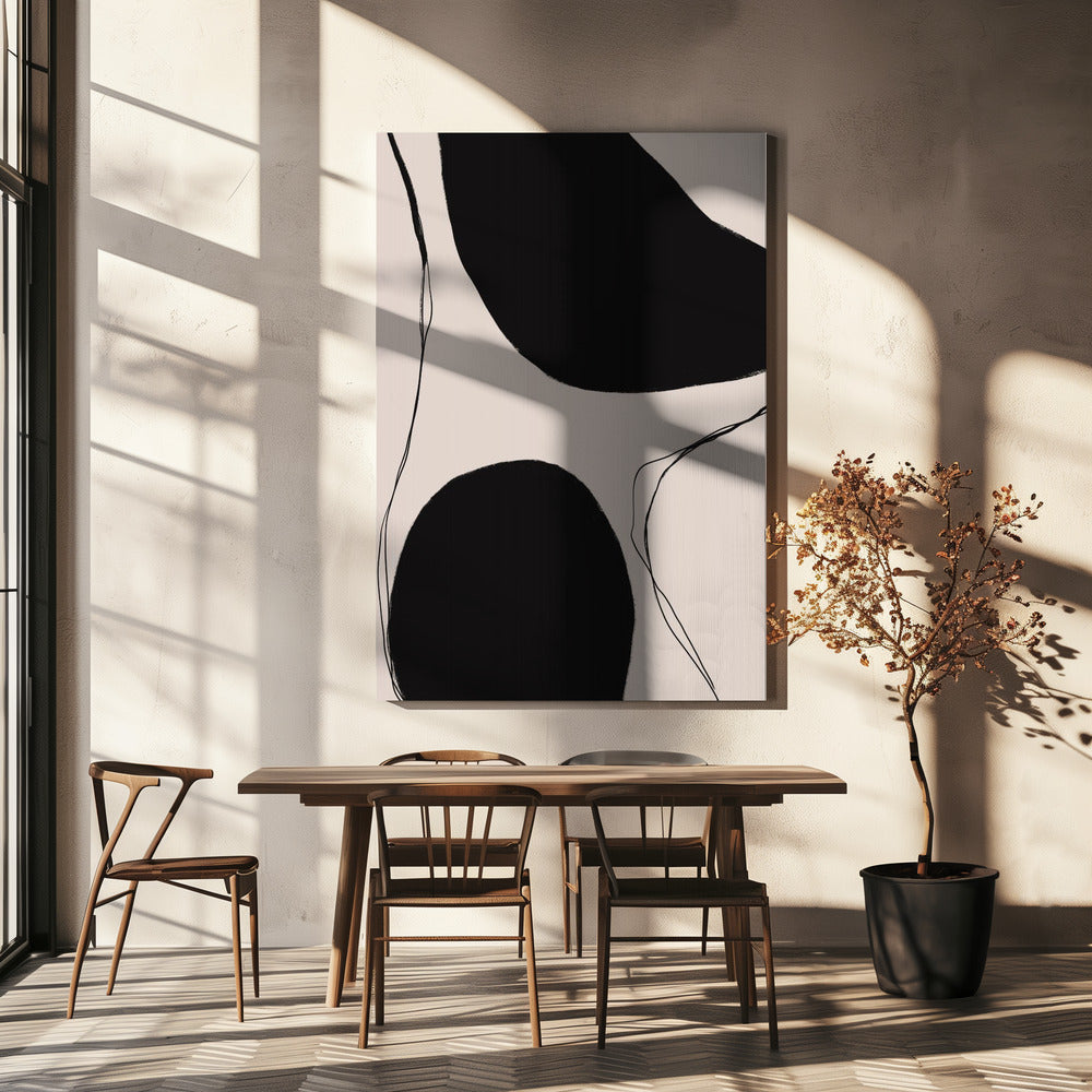 Inktpot Silhouetten | Canvas