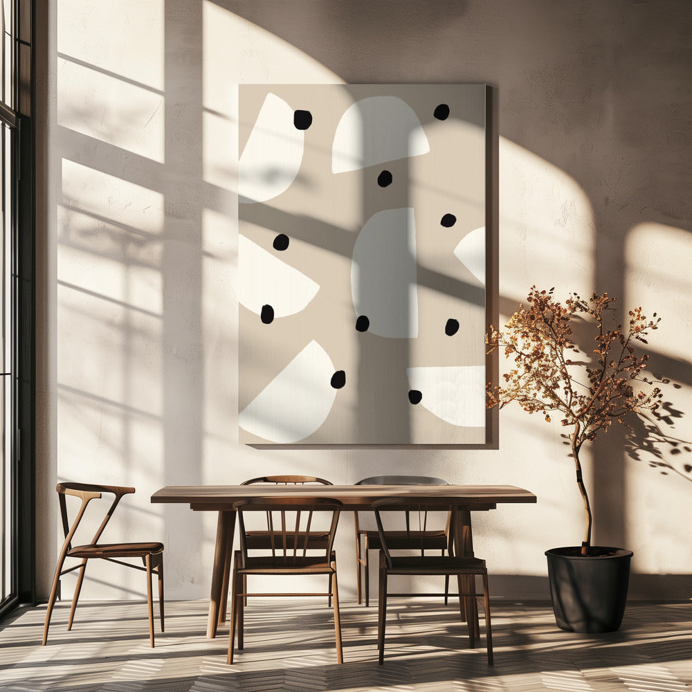Gedurfde vormen dansen | Canvas