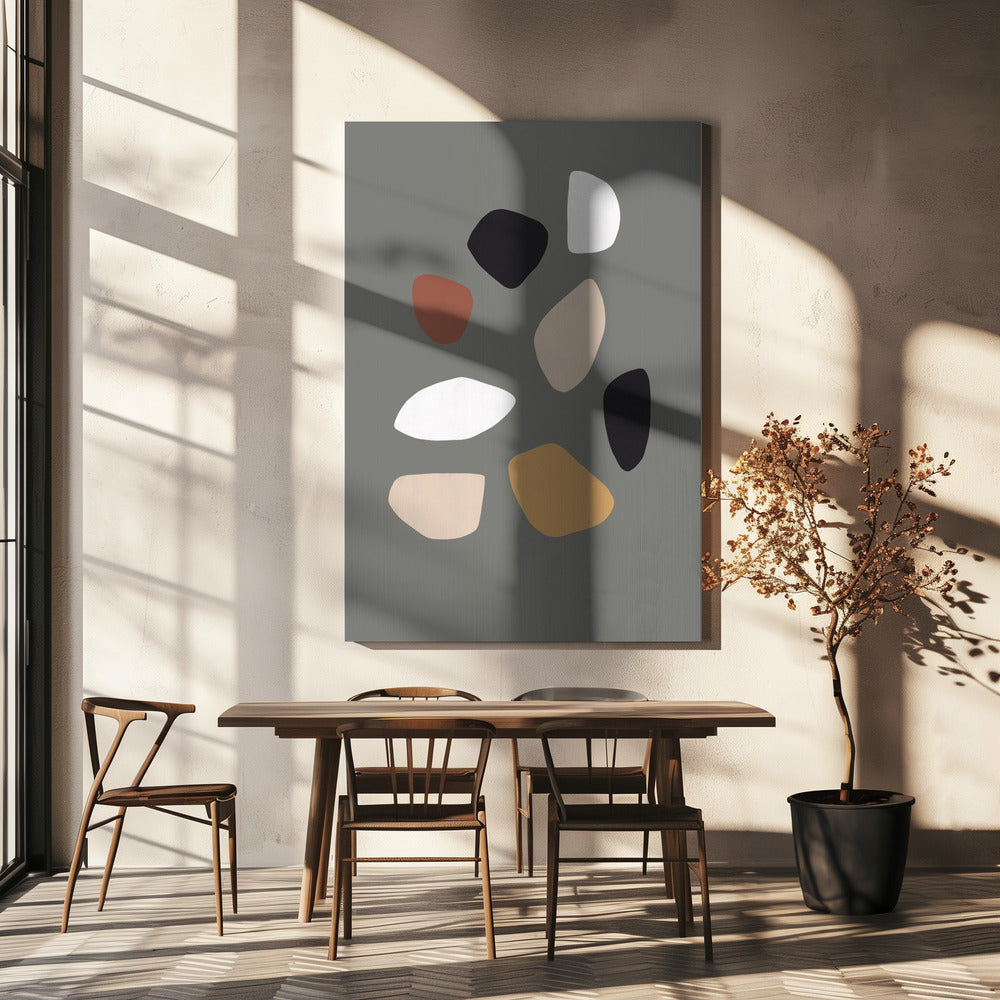 Aardse vormen dansen | Canvas