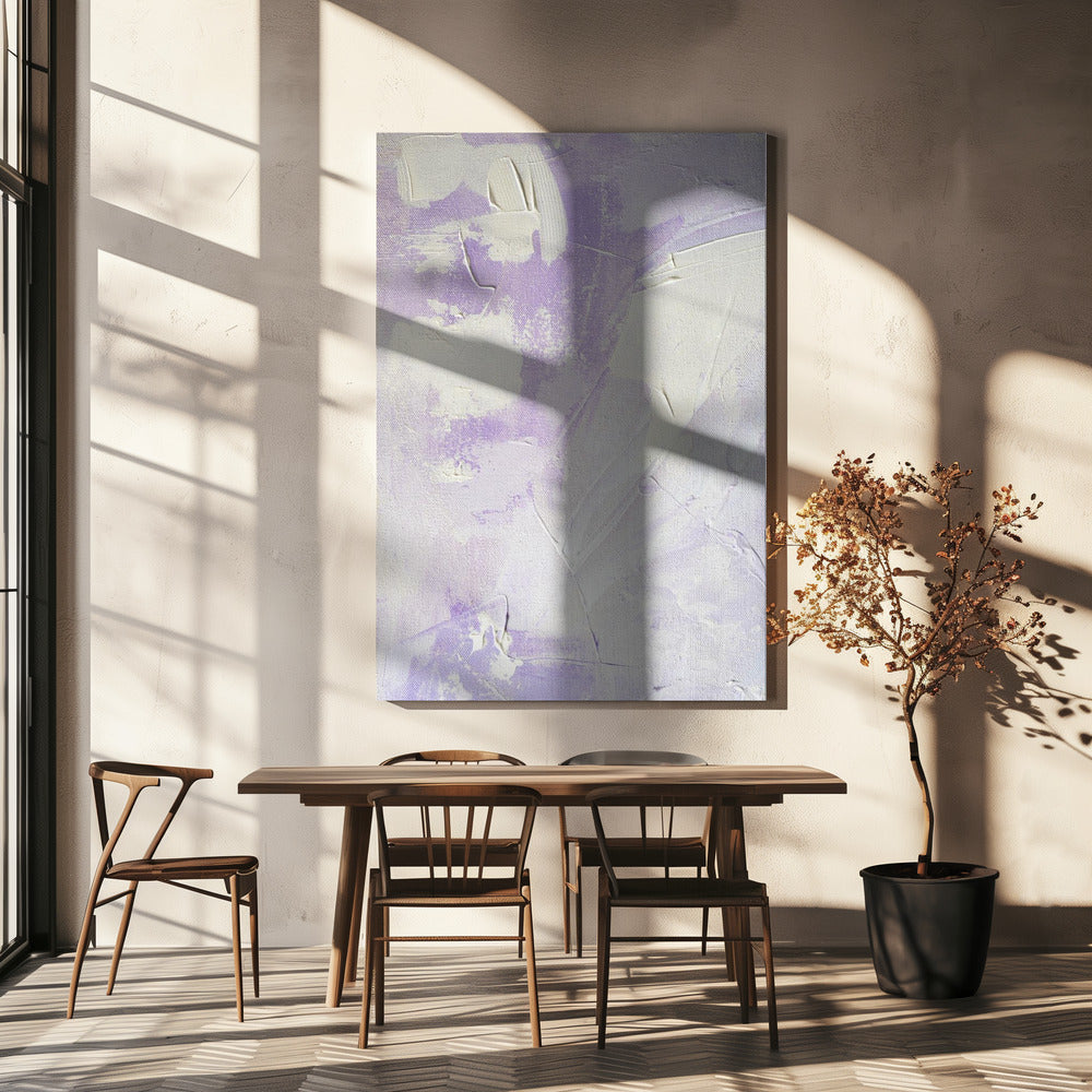 Lavendel Fluistert | Canvas
