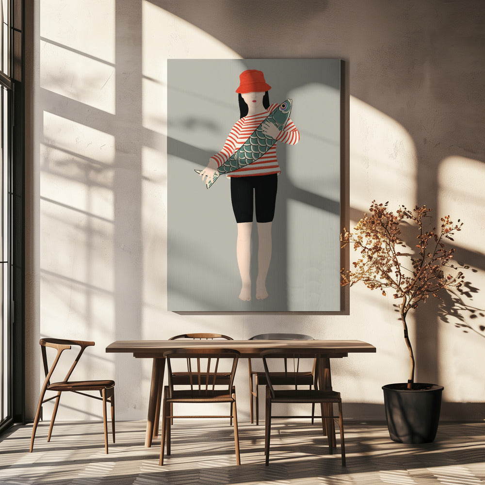 Mijn vis | Canvas