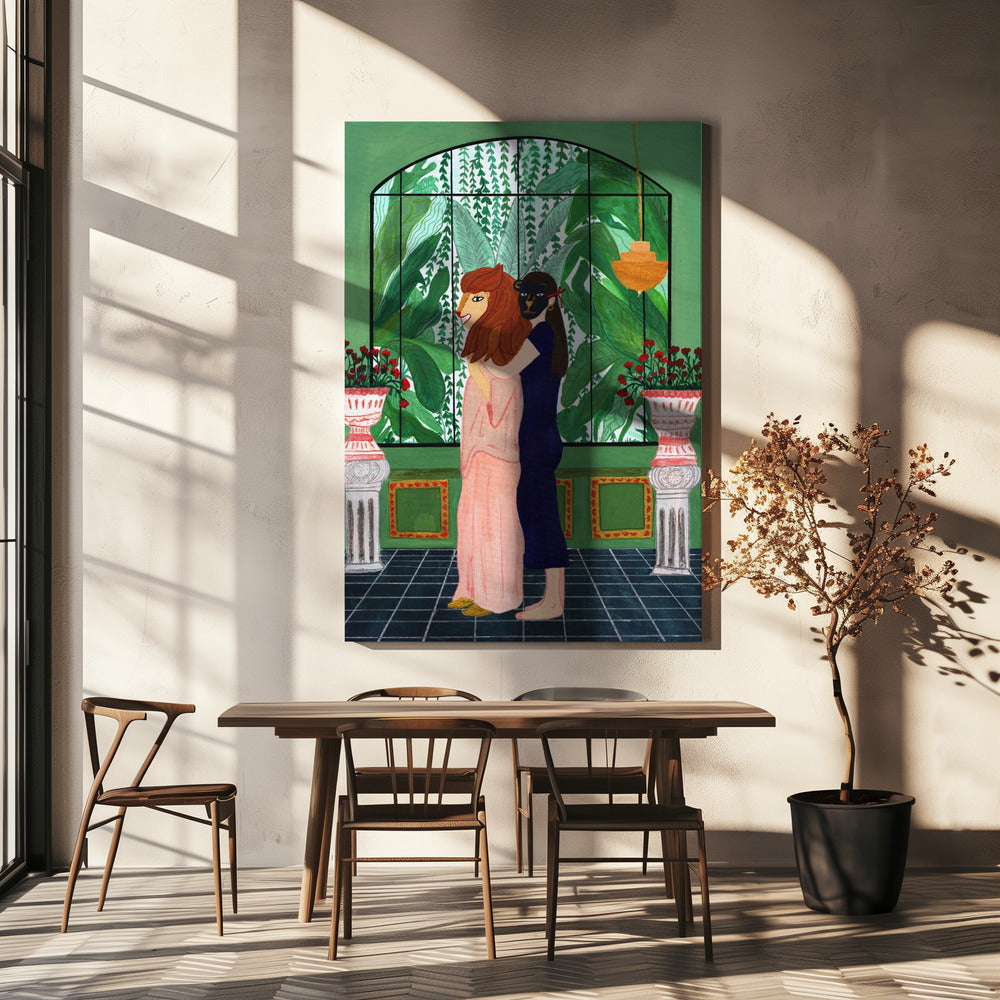 Leeuwenmoeder | Canvas