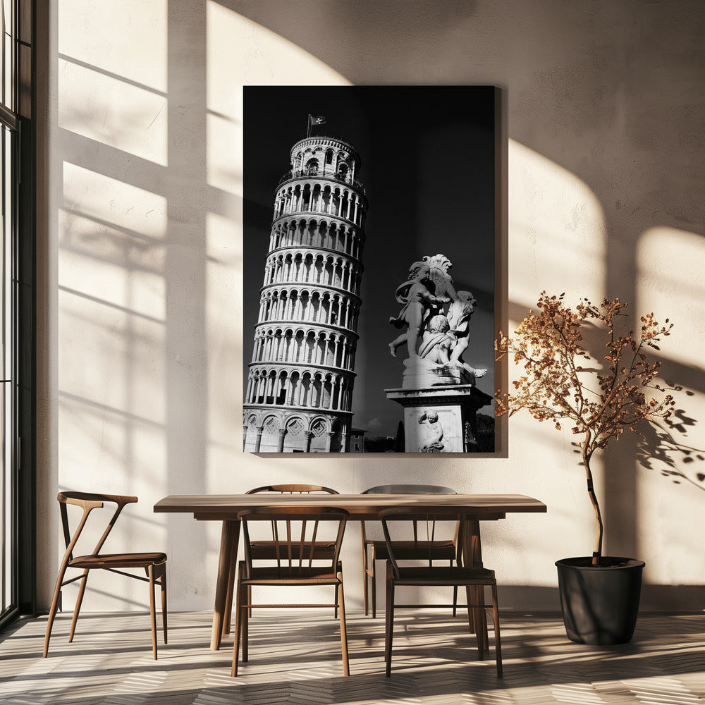 De scheve toren van Pisa | Canvas