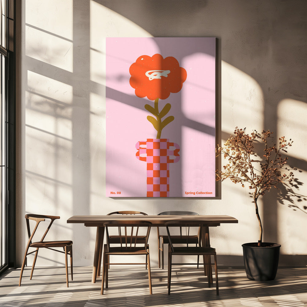 Lentebloem #08 | Canvas