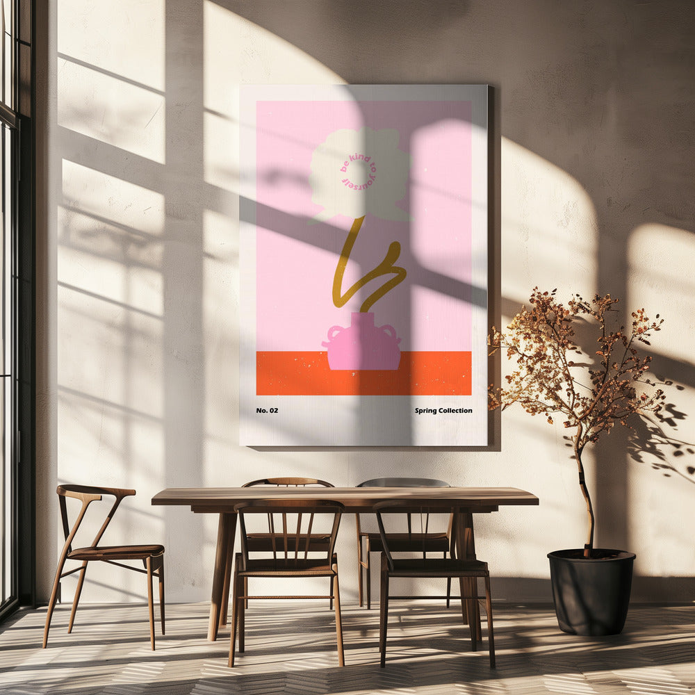 Lentebloem #02 | Canvas