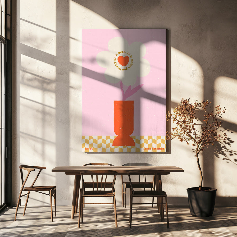 Lentebloem #05 | Canvas