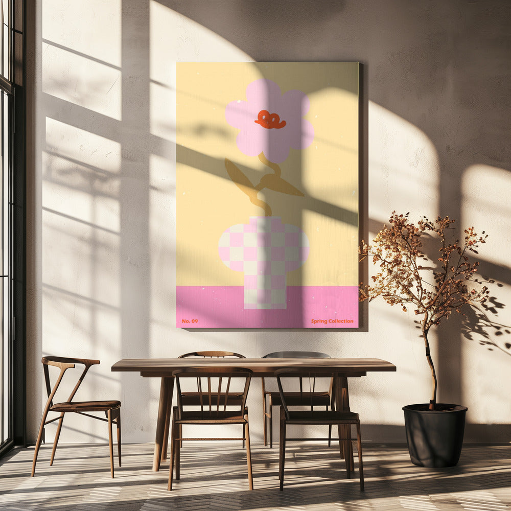Lentebloem #09 | Canvas