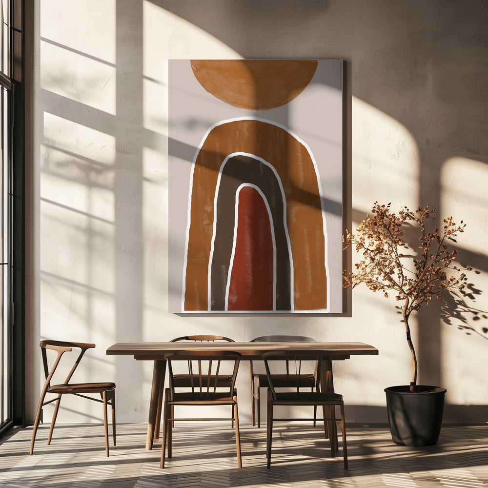 Aardse bogen | Canvas