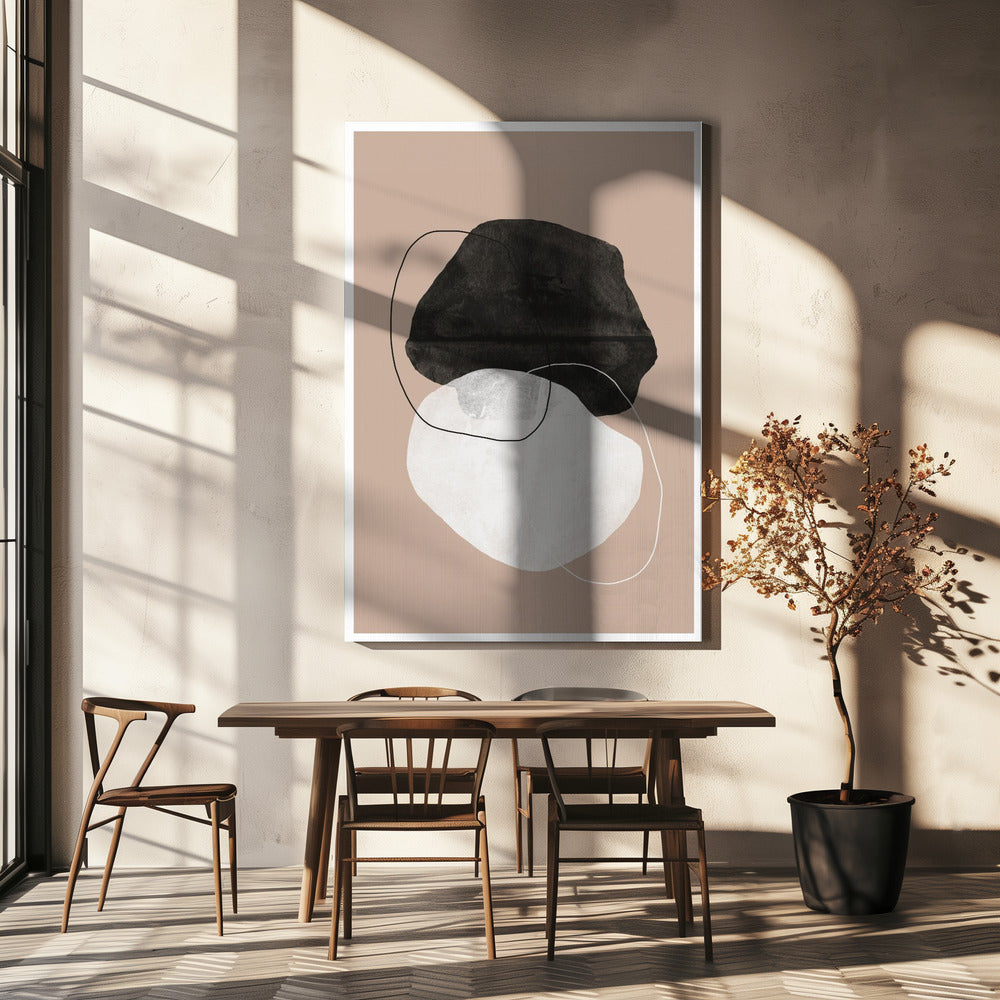 Aardse abstracties | Canvas