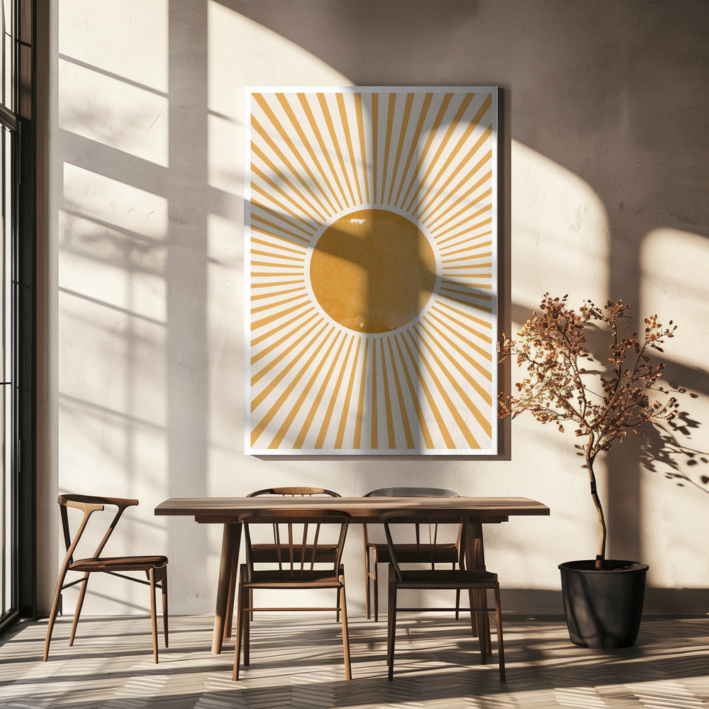 Stralende Dageraad Uitbarsting | Canvas