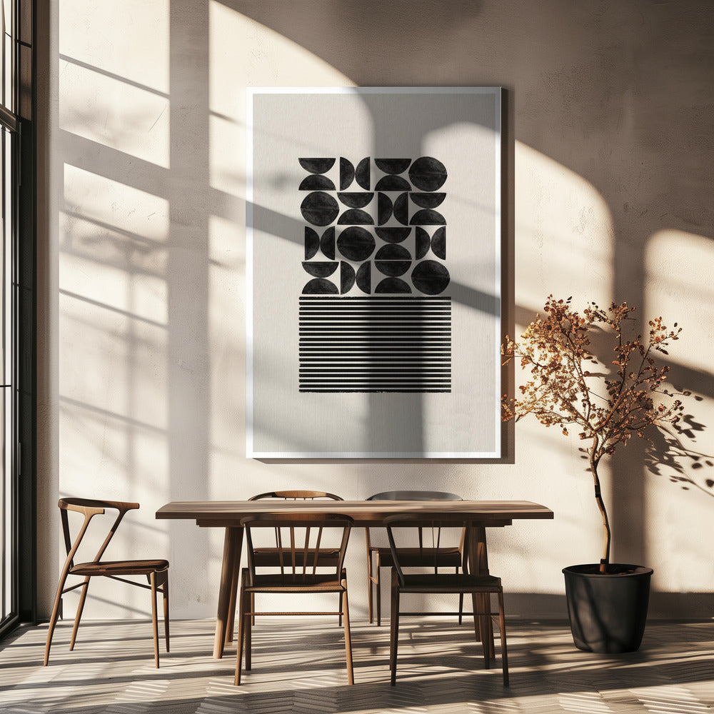 Geometrische balans | Canvas