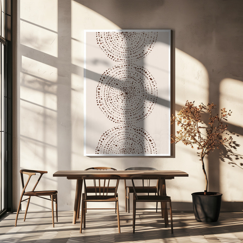 Concentrische fluisteringen | Canvas