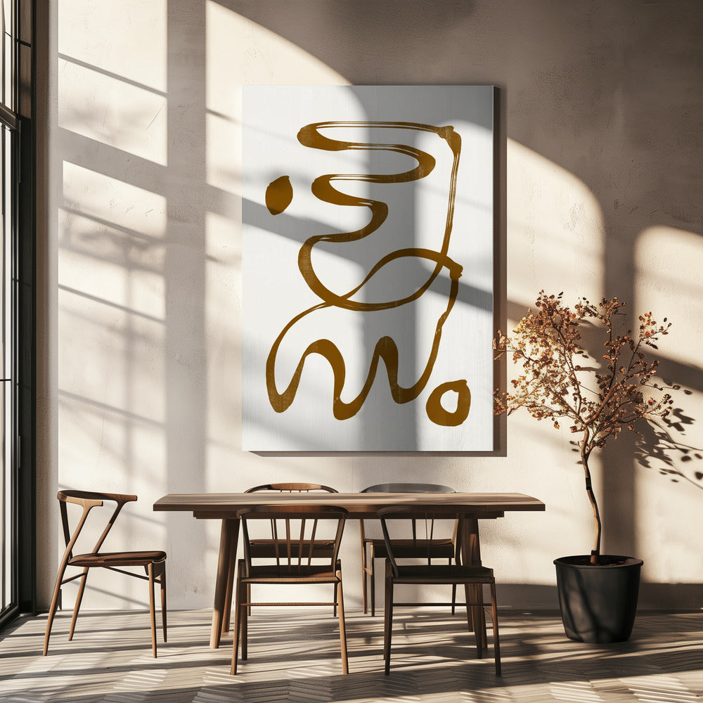 Wervelende echo's | Canvas