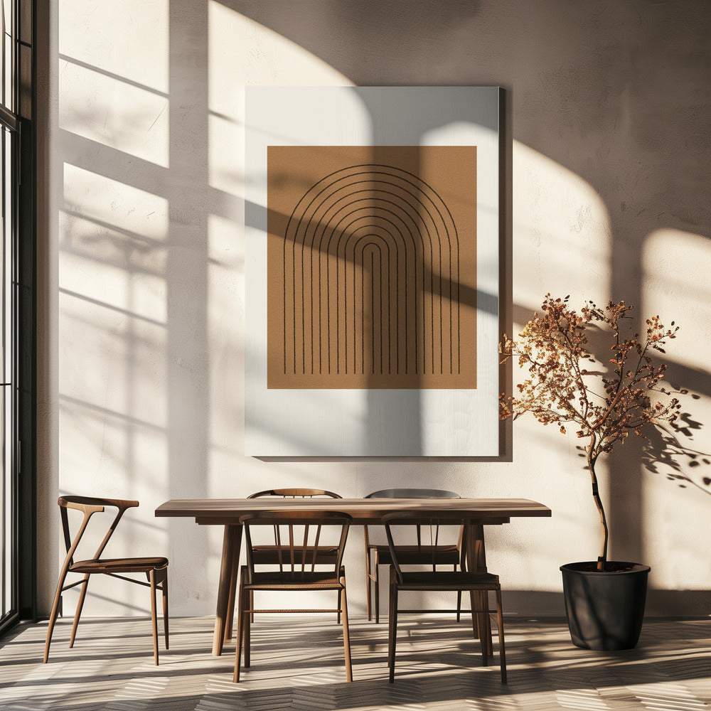 Concentrische harmonie | Canvas