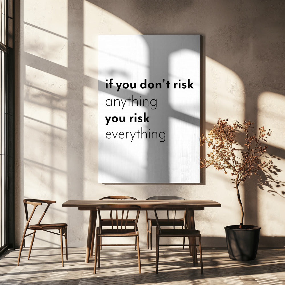 Als je niets riskeert, riskeer je alles | Canvas