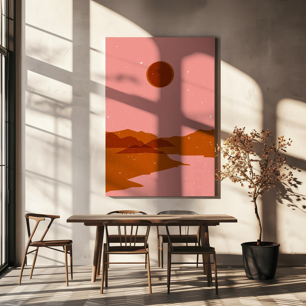 Maanlandschap | Canvas