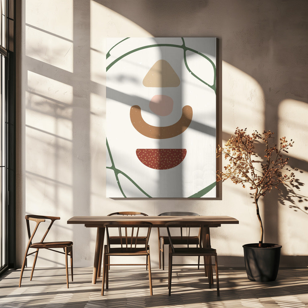 Abstracte compositie 10 | Canvas