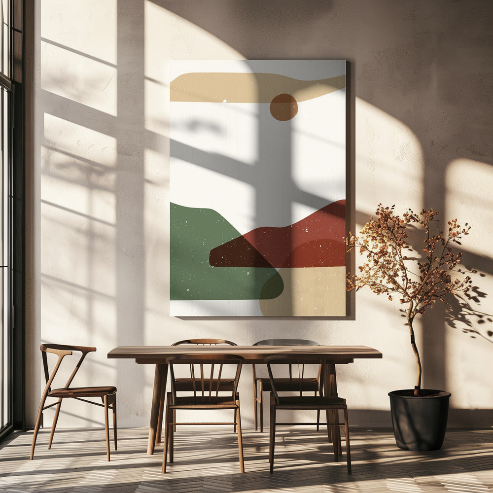 Abstracte compositie 13 | Canvas