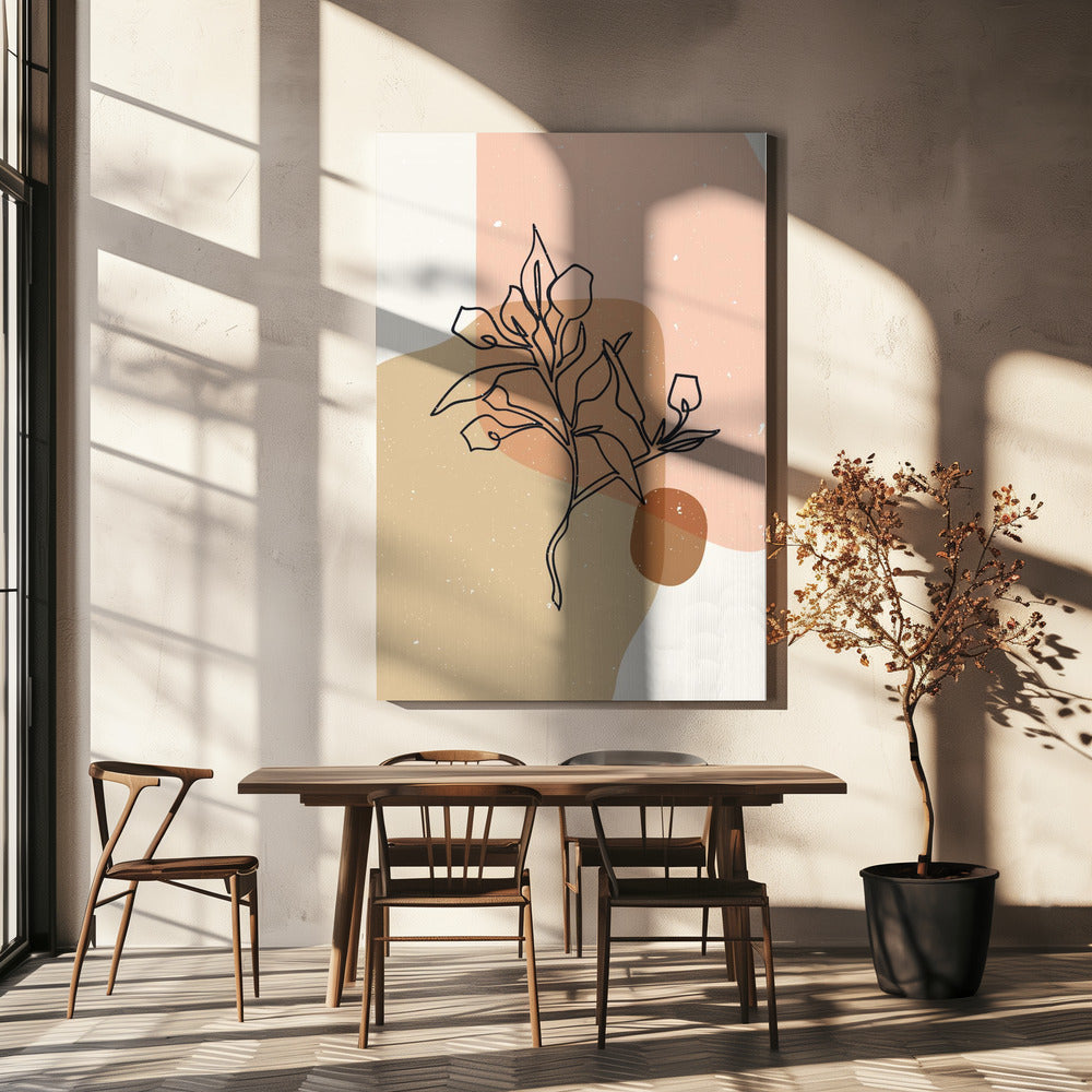 Abstracte compositie 14 | Canvas
