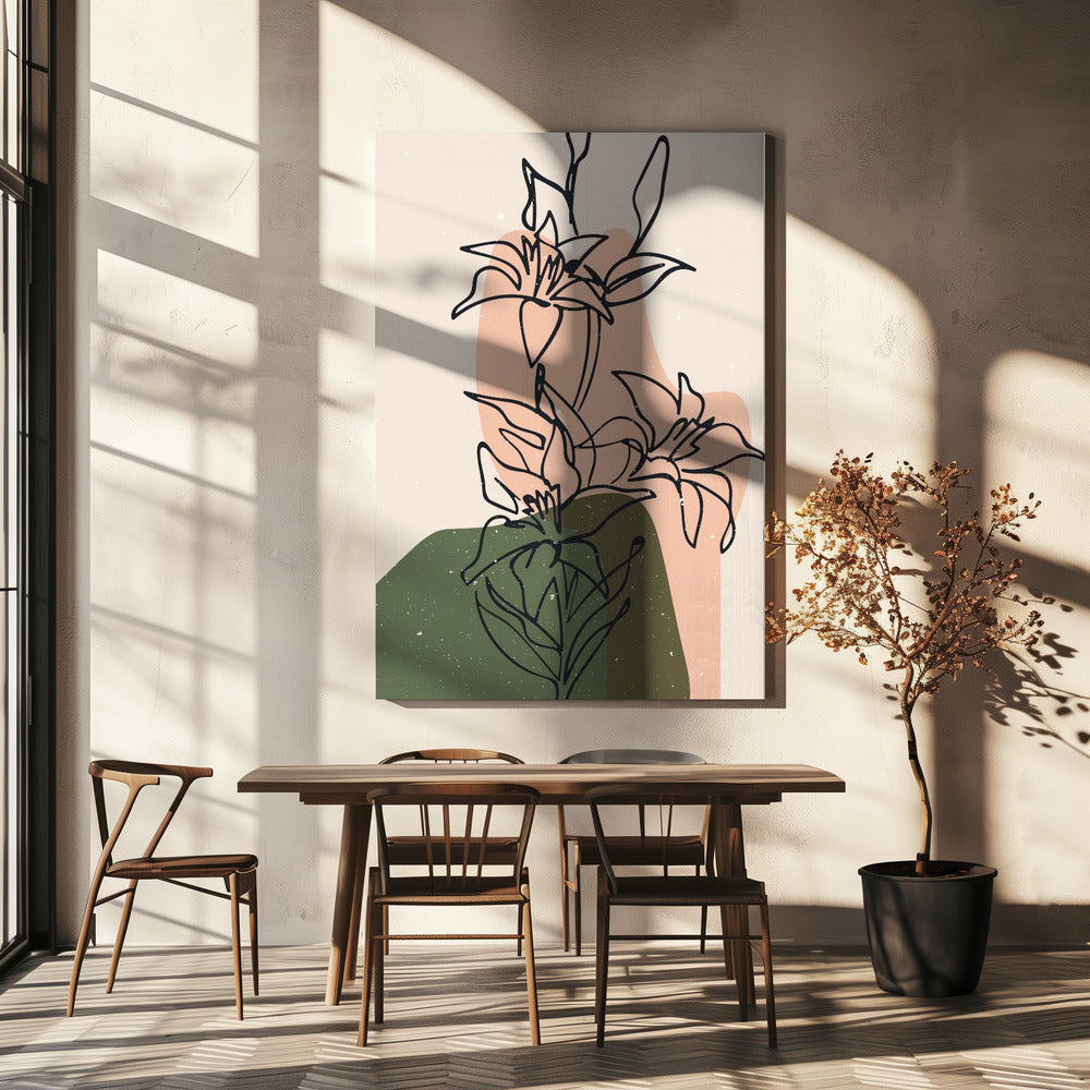 Abstracte compositie 17 | Canvas
