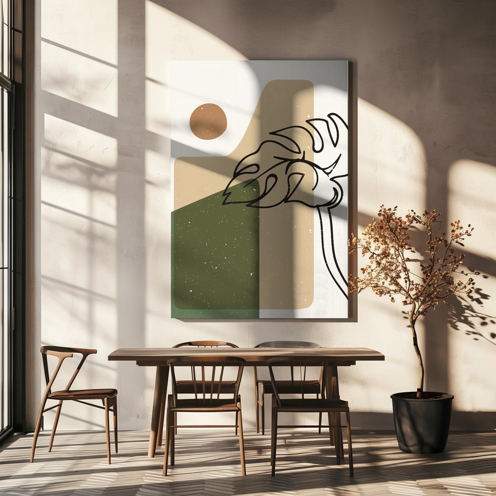 Abstracte compositie 20 | Canvas