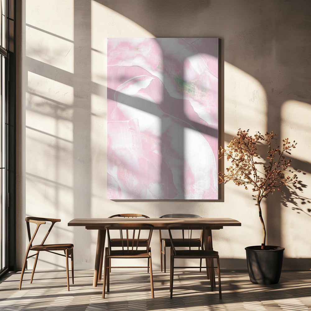 Gentle Blush Fields | Canvas