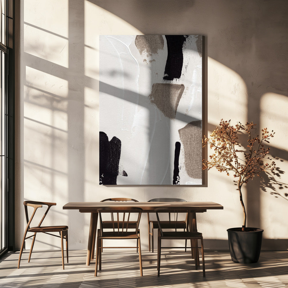 Abstracte vegen | Canvas