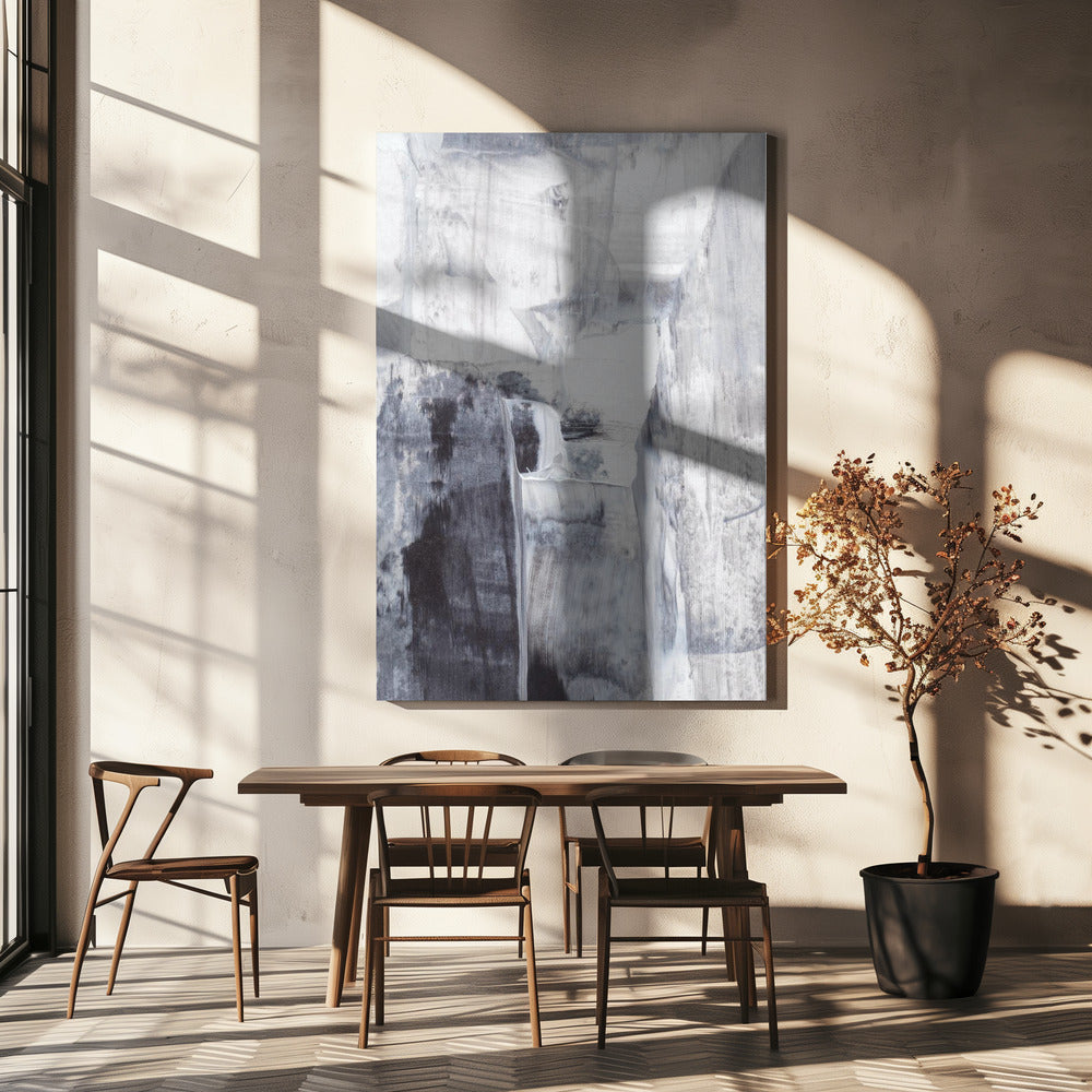 Monochrome Brushstrokes | Canvas