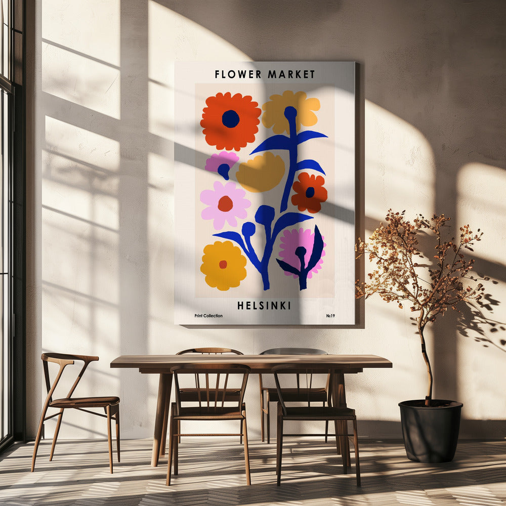 Bloemenmarkt. Helsinki | Canvas