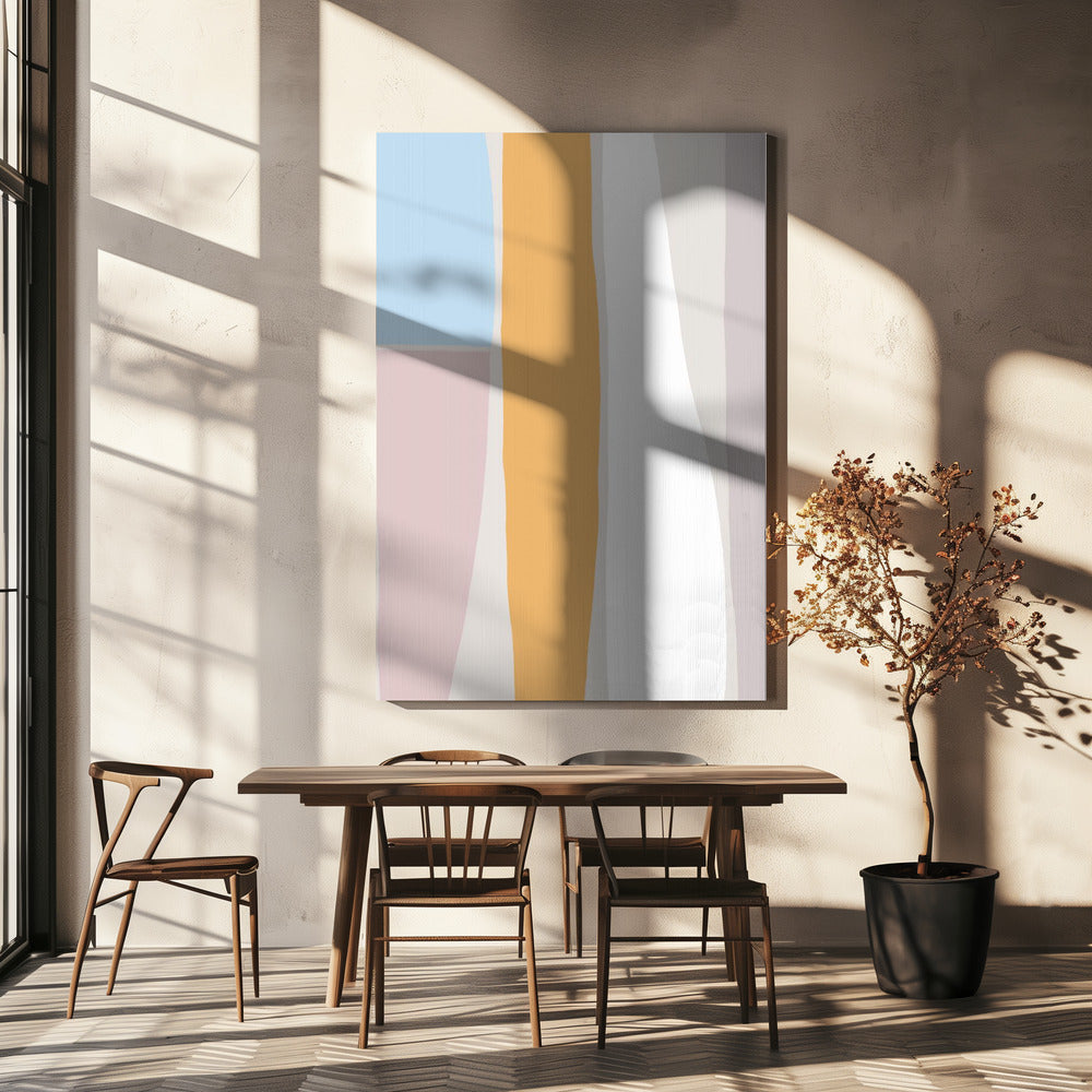 Strepen van Kalmte | Canvas