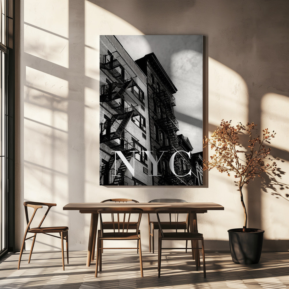 Brandtrappen in NYC 2 | Canvas
