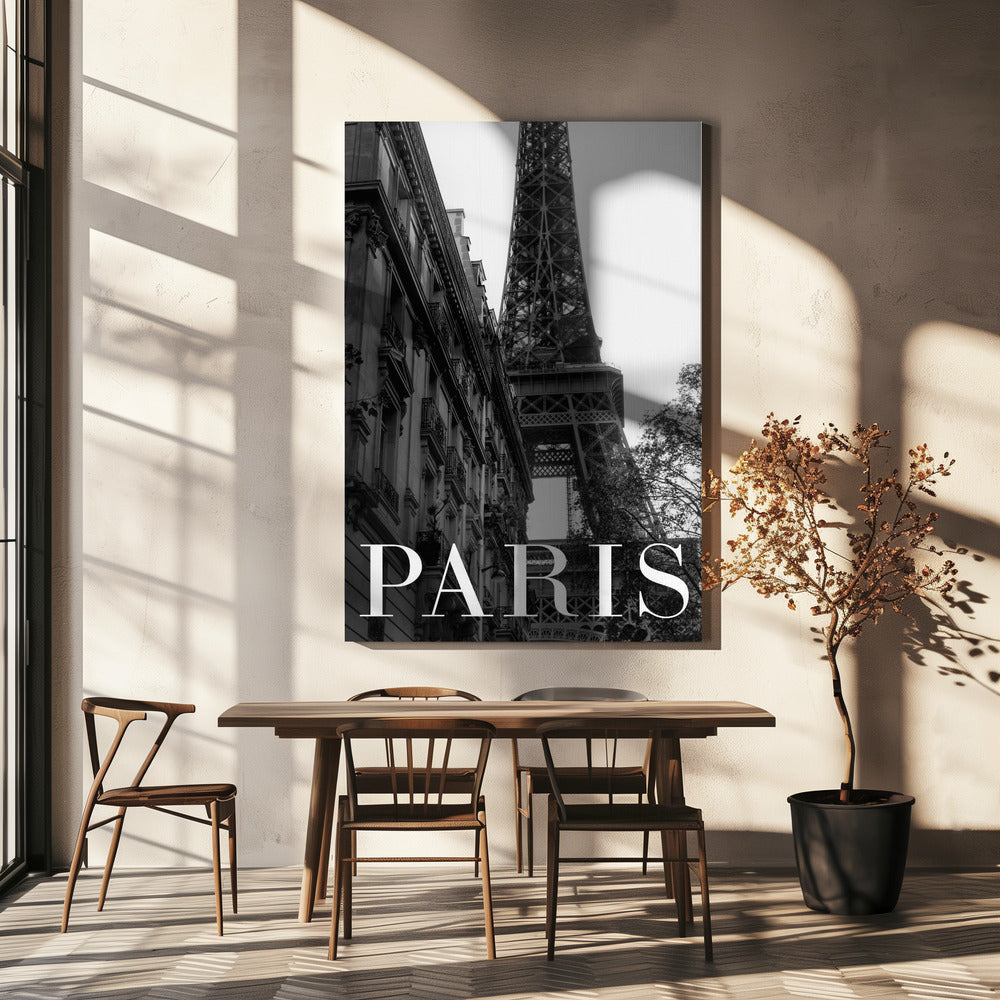 Parijs Tekst 1 | Canvas