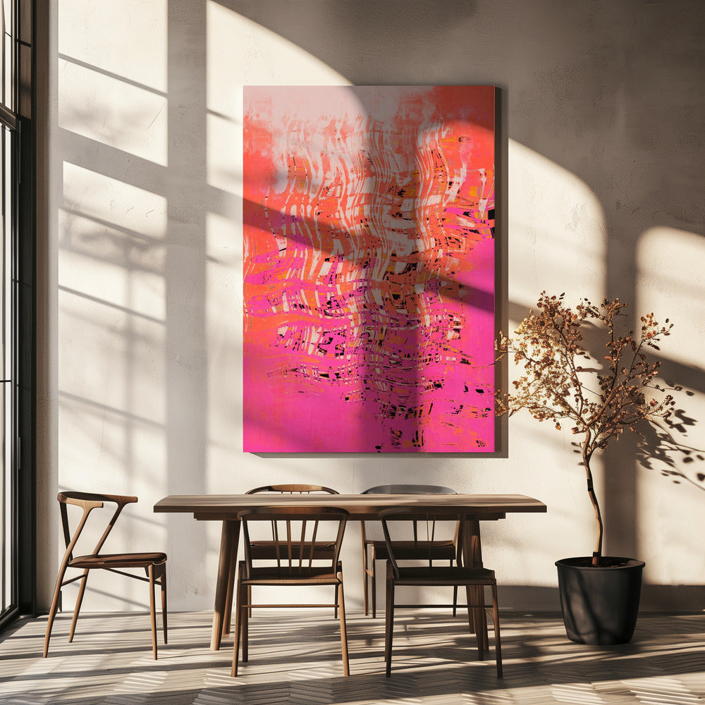 Levendige golven | Canvas