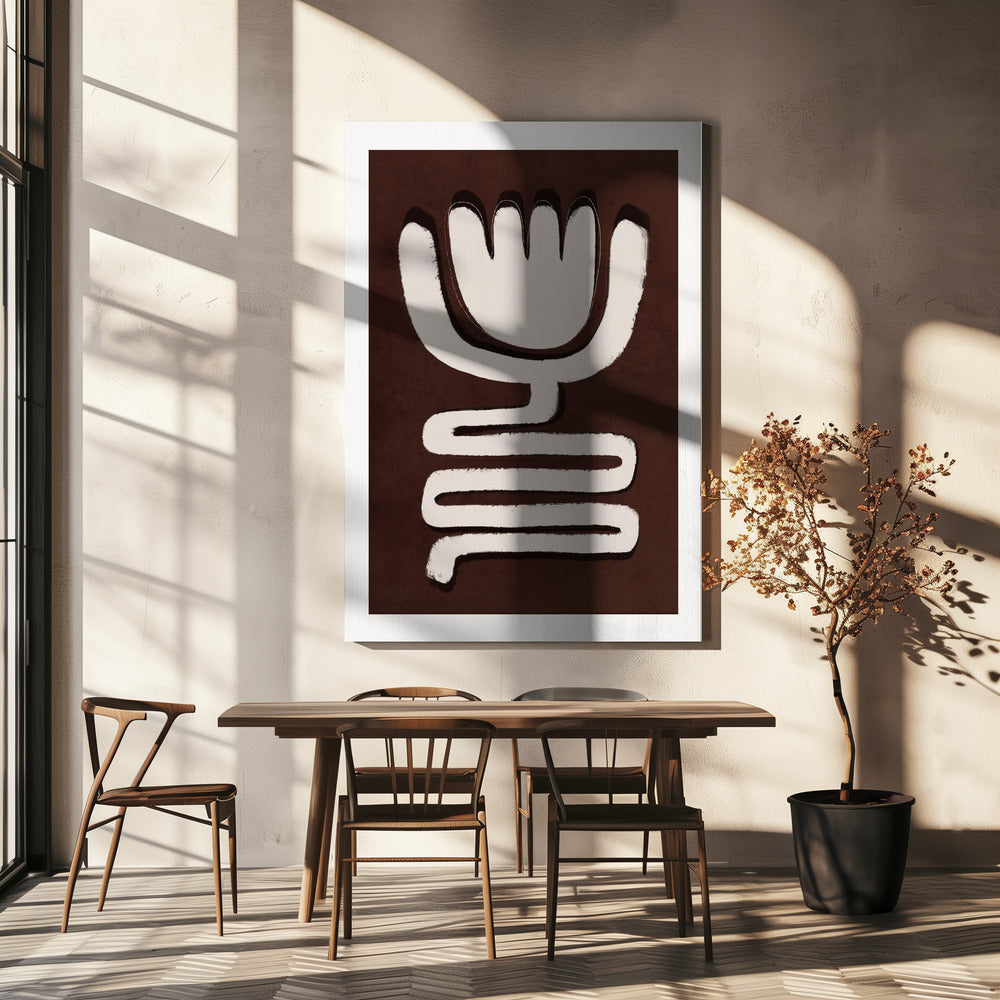 Grillige bloei | Canvas