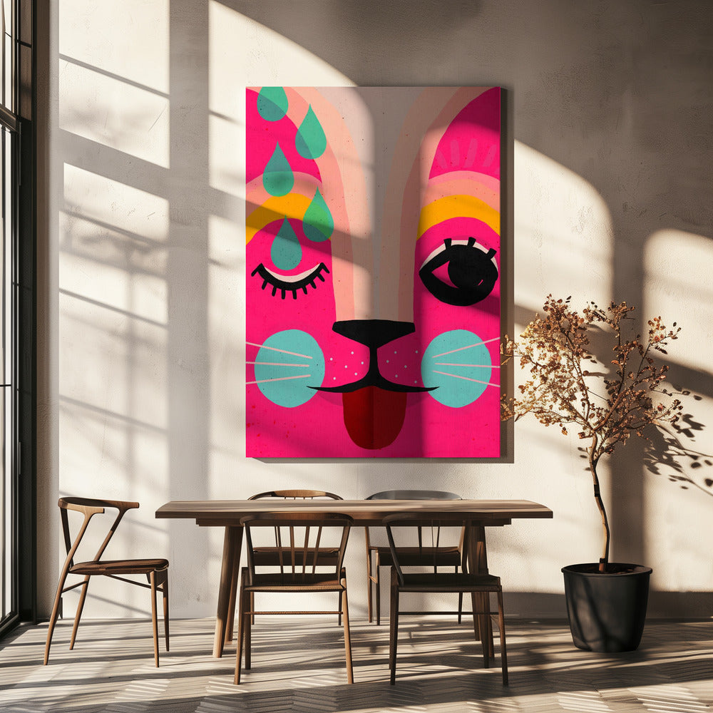 Levendige kattendromen | Canvas
