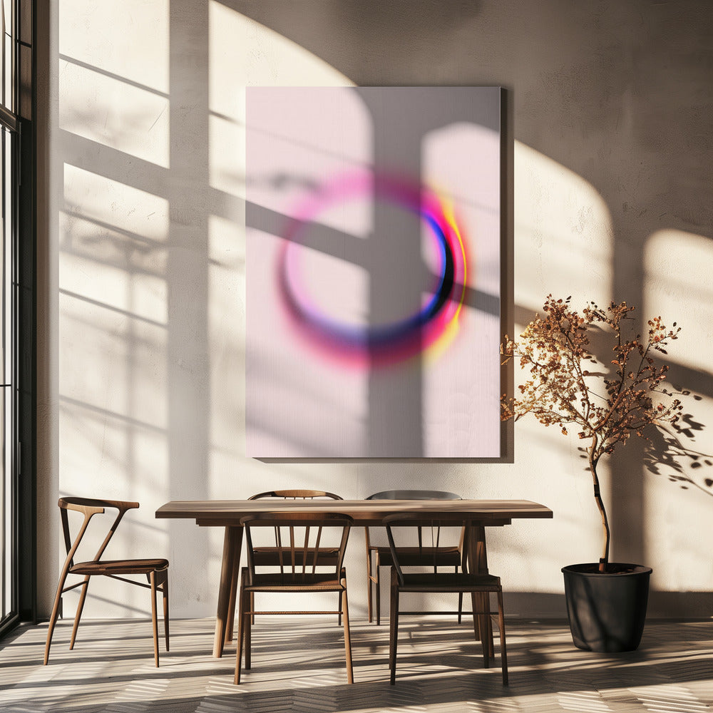 Kleurrijke nevelring | Canvas