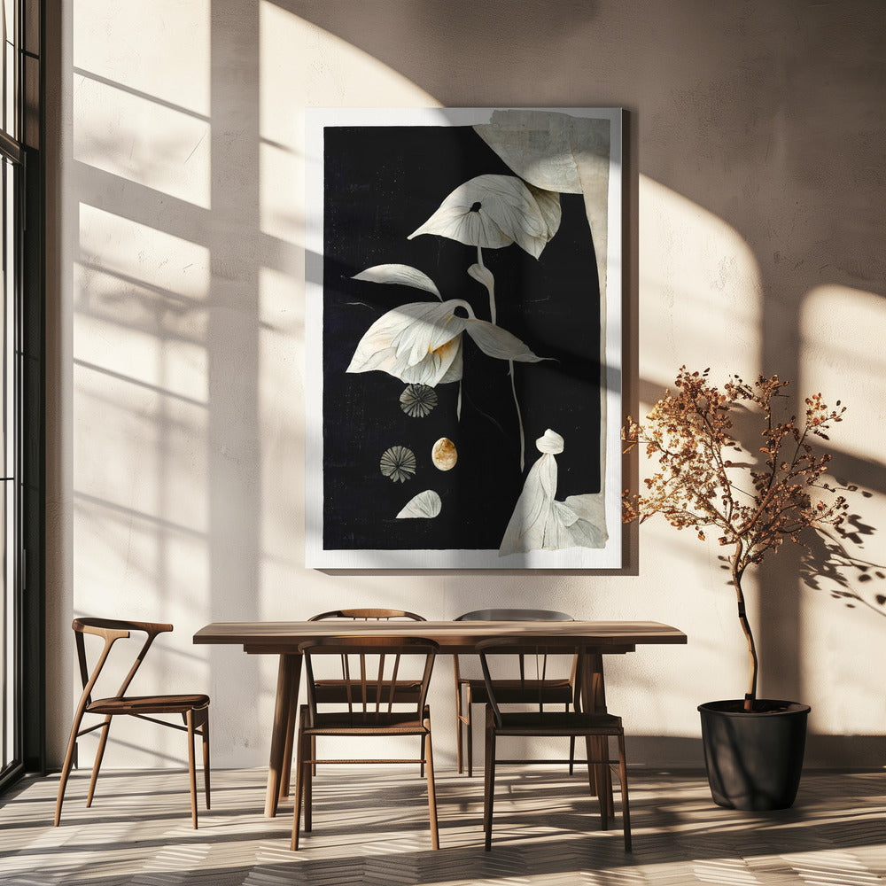 Mystieke bloemen | Canvas