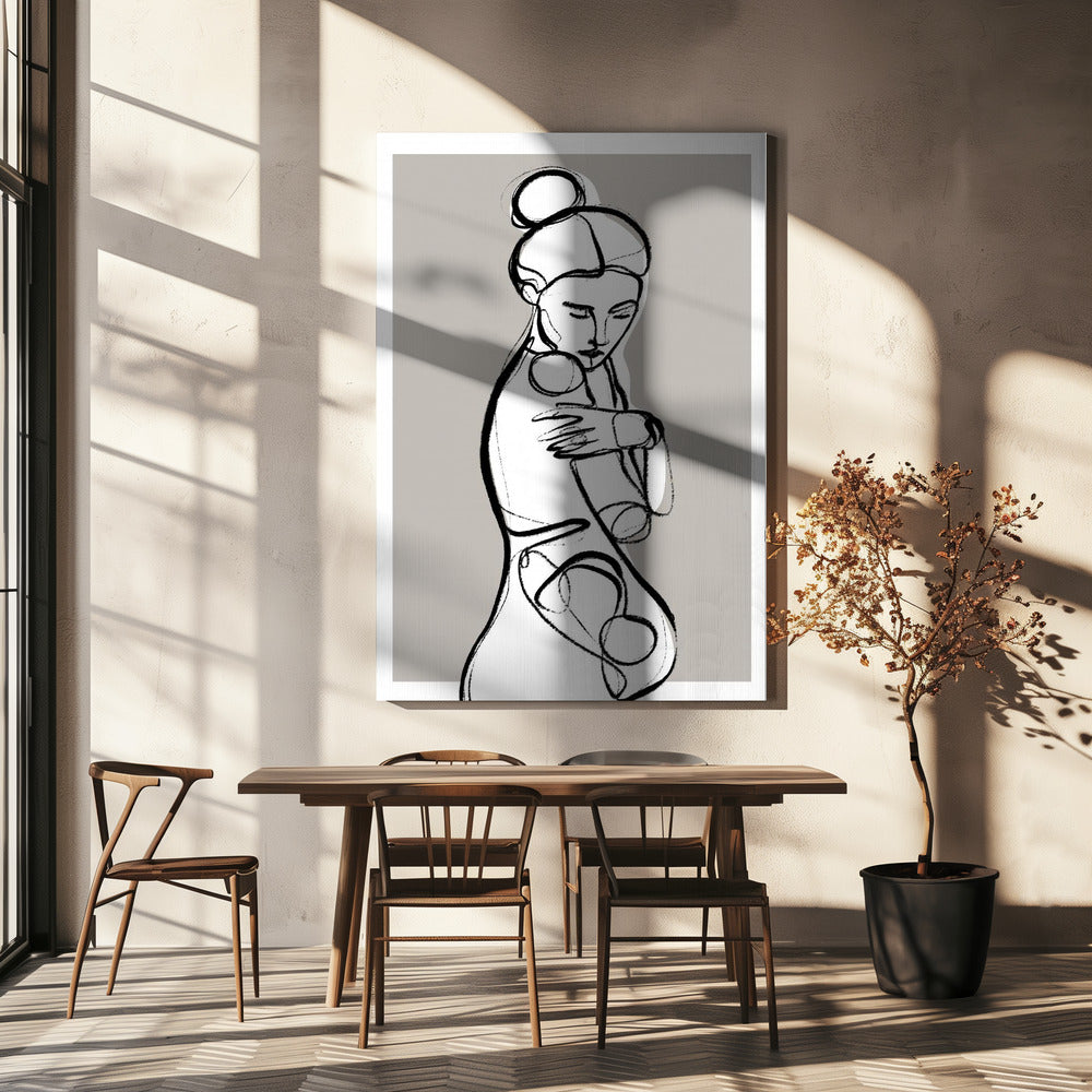 Graceful Embrace | Canvas