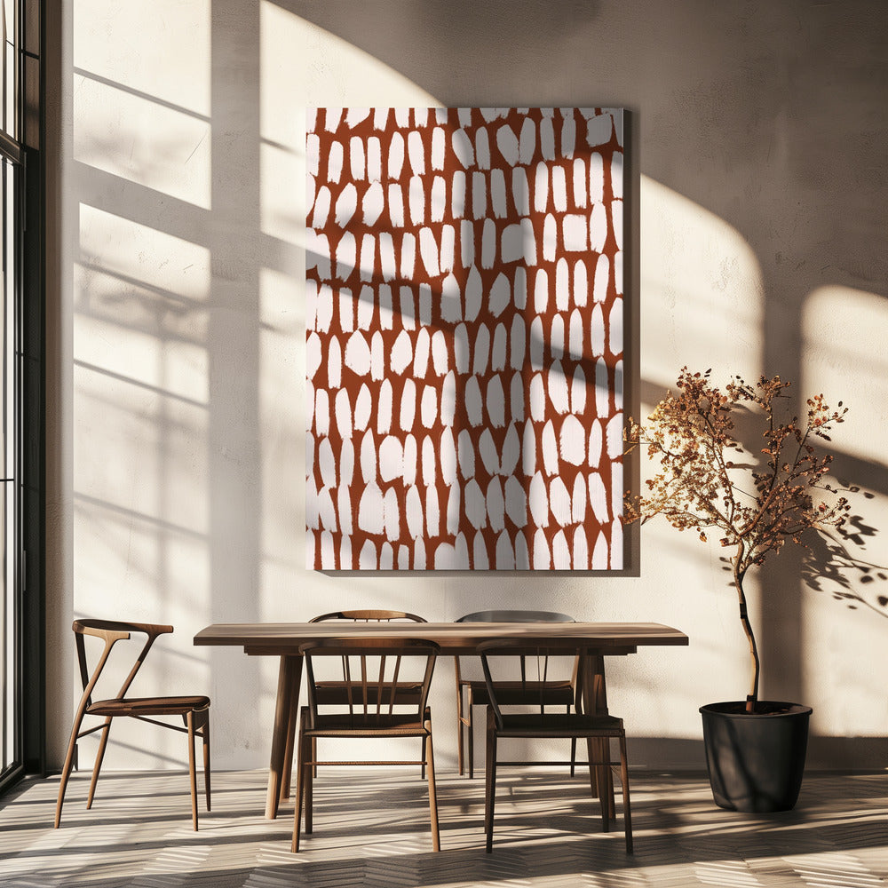 Penseelstreekritme | Canvas