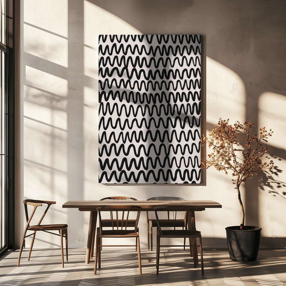 Zigzag Symfonie | Canvas