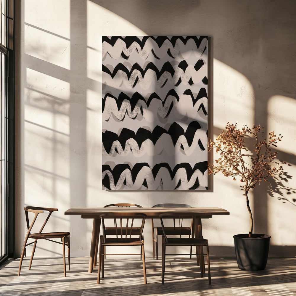Zigzag Symfonie | Canvas