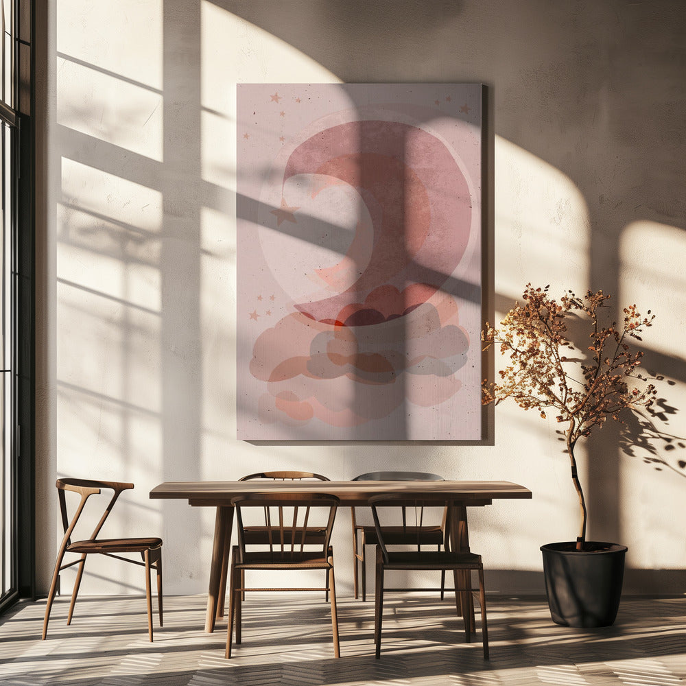 Dromerige luchtwervelingen | Canvas