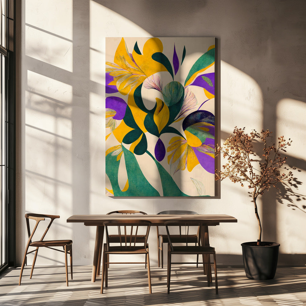 Lentebloemen | Canvas
