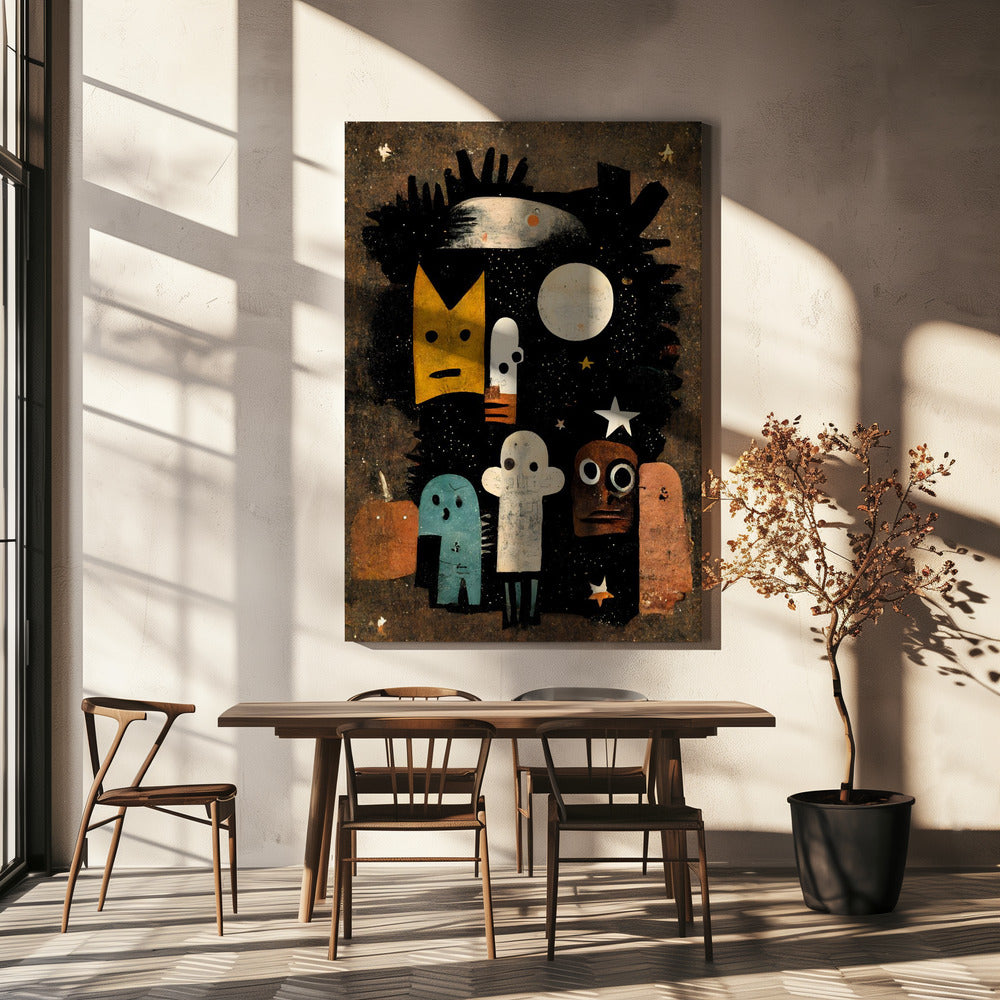 Hemels Gezichtsgezicht | Canvas