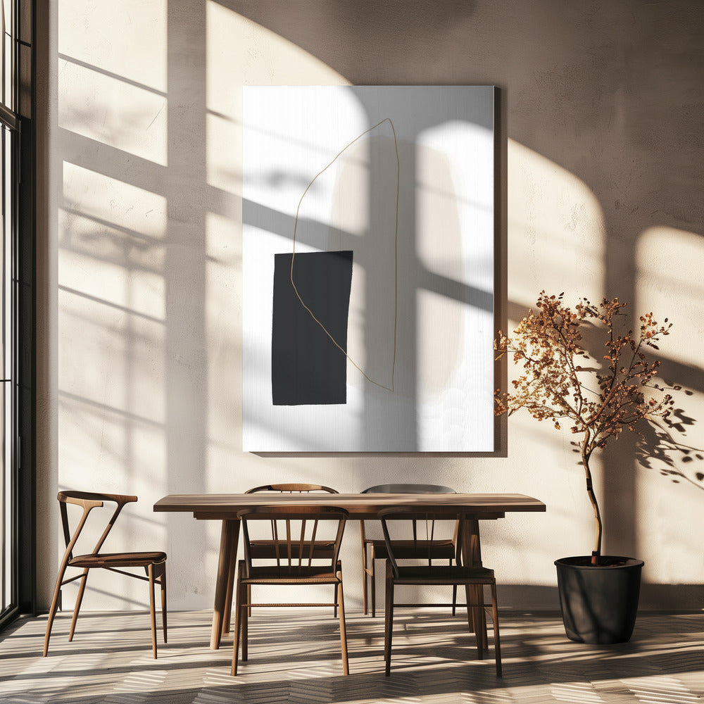 Harmonie in minimalisme | Canvas