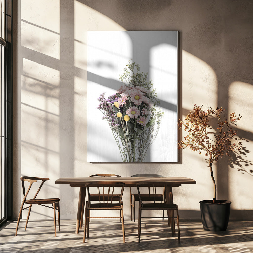 Wilde bloemen | Canvas
