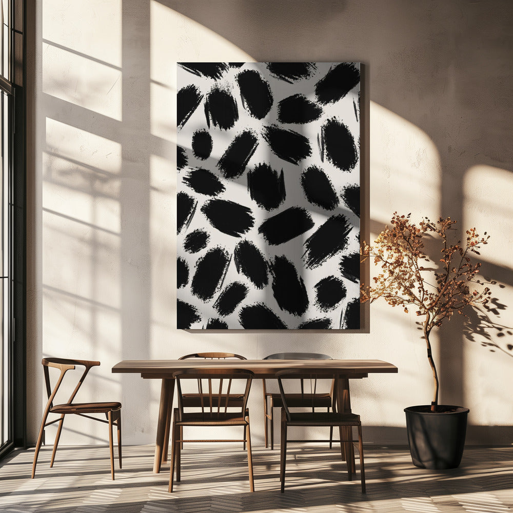 Brushstroke Chaos | Canvas