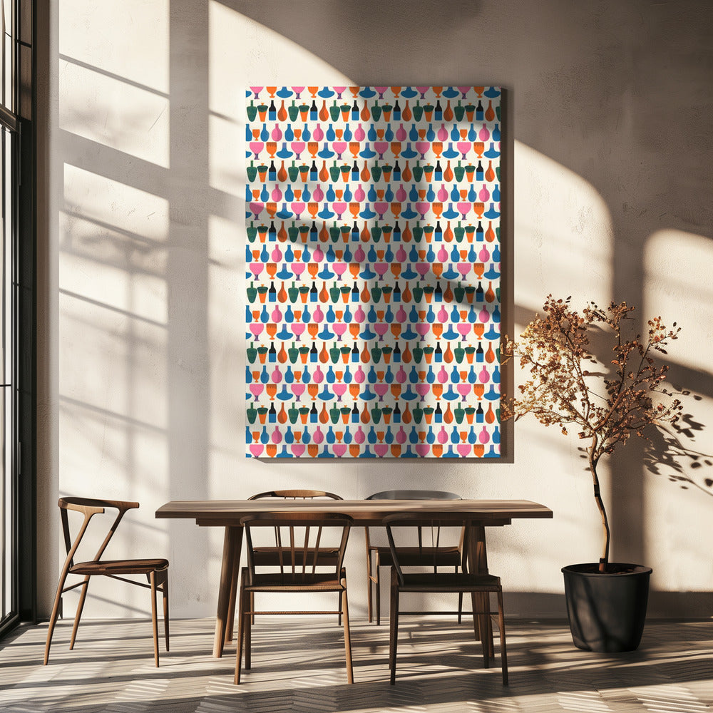 Levendige Vaten | Canvas