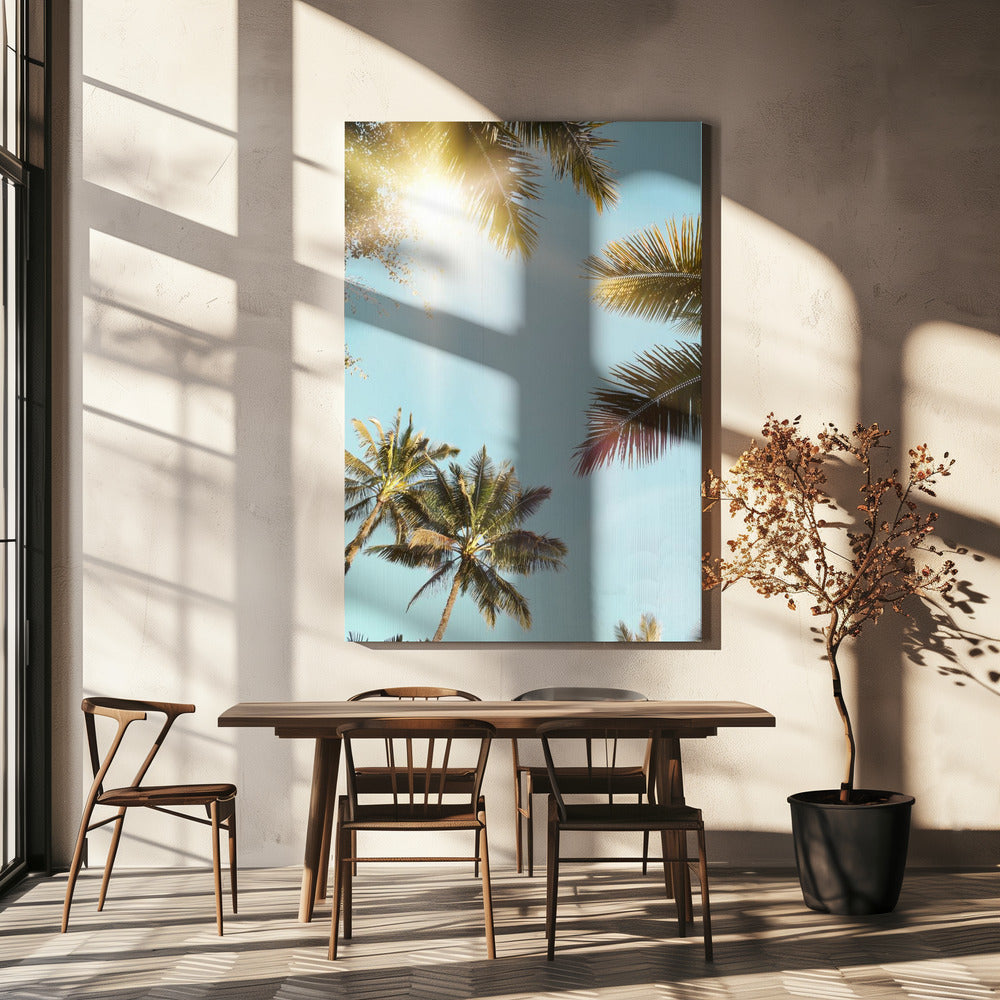 Zonnestralen | Canvas